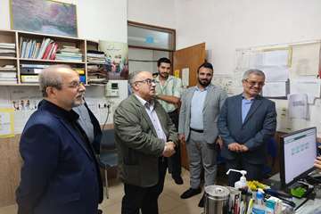 بازدید نماینده مجلس شورای اسلامی از مراکز خدمات جامع سلامت شهرستان رشت